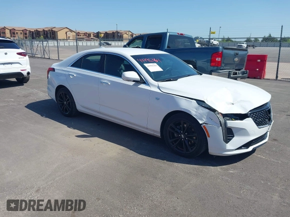 2021 Cadillac CT4 Luxury with VIN 1G6DA5RK1M0132841, listed as a IAAI auction lot 41996364 with 46,097 mi miles and . Bid and sale history available at DreamBid. Image 13.