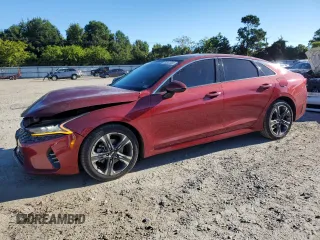2021 Kia K5 EX with VIN 5XXG34J27MG037631, listed as a Copart auction lot 70342584 with 89,215 mi miles and Salvage Title. Bid and sale history available at carsss.com. Image 1.