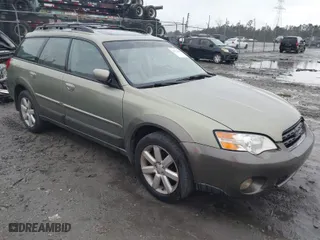 2006 Subaru Legacy Wagon Outback 2.5i Ltd with VIN 4S4BP62CX67340444, listed as a IAAI auction lot 41722958 with 125,738 mi miles. Bid and sale history available at carsss.com. Image 1.