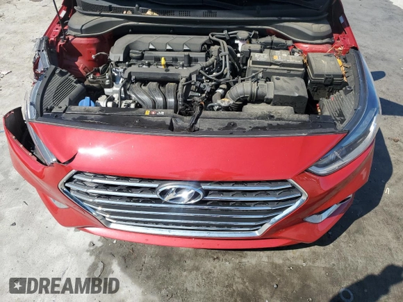 2022 Hyundai Accent SE with VIN 3KPC24A68NE180263, listed as a Copart auction lot 50977145 with 33,320 mi miles and Salvage Title. Bid and sale history available at DreamBid. Image 11.