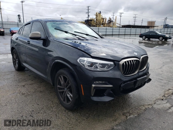 2020 BMW X4 M40i with VIN 5UX2V5C08LLE69327, listed as a Copart auction lot 45966793 with 0 mi miles. Bid and sale history available at carsss.com. Image 4.