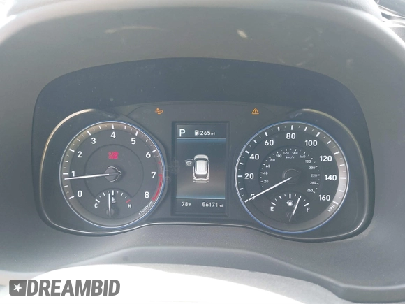 2021 Hyundai Kona Ultimate with VIN KM8K53A50MU601084, listed as a IAAI auction lot 41900099 with 56,171 mi miles. Bid and sale history available at carsss.com. Image 7.