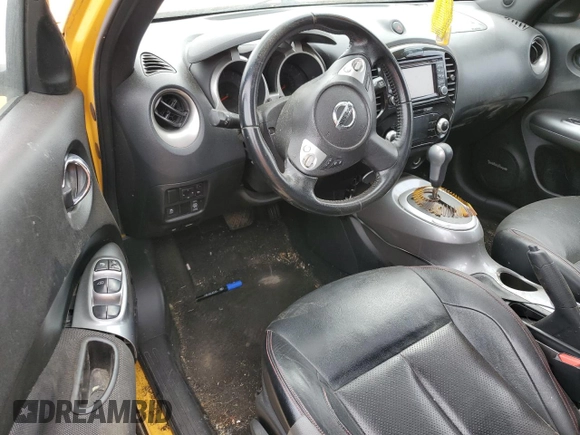 2015 Nissan Juke SL with VIN JN8AF5MV0FT554088, listed as a Copart auction lot 47786505 with 141,723 mi miles and Salvage title. Bid and sale history available at DreamBid. Image 8.