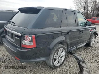 2013 Land Rover Range Rover Sport SC with VIN SALSH2E40DA767431, listed as a Copart auction lot 85788904 with 107,980 mi miles and Salvage Title. Bid and sale history available at carsss.com. Image 3.