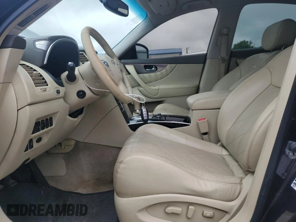 2011 Infiniti FX with VIN JN8AS1MW0BM142156, listed as a Copart auction lot 60468945 with Not provided miles and Salvage title. Bid and sale history available at DreamBid. Image 7.