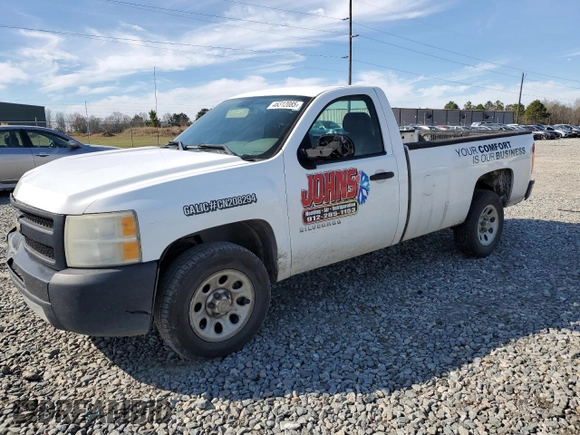 2011 Chevrolet Silverado 1500 Work Truck with VIN 1GCNCPEX8BZ111065, listed as a Copart auction lot 46312085 with 251,967 mi miles and Salvage Title. Bid and sale history available at DreamBid. Image 1.