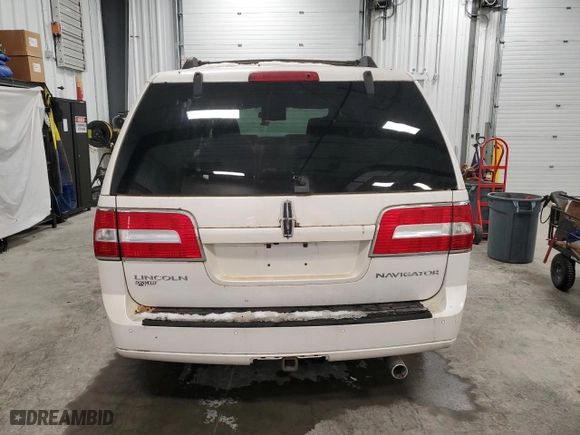 2009 Lincoln Navigator with VIN 5LMFU28549LJ00830, listed as a Copart auction lot 89405545 with 0 mi miles and Non Repairable. Bid and sale history available at carsss.com. Image 6.