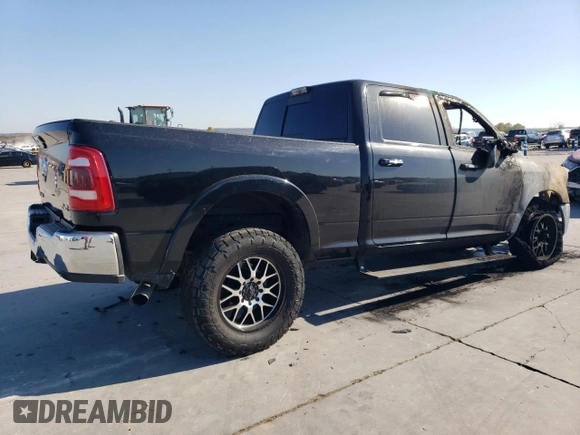 2019 Ram 2500 Laramie with VIN 3C6UR5FL2KG691172, listed as a Copart auction lot 83326524 with 0 mi miles and Non Repairable. Bid and sale history available at carsss.com. Image 3.