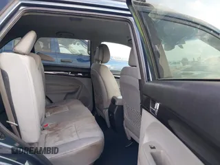 2011 Kia Sorento LX with VIN 5XYKT4A13BG186953, listed as a IAAI auction lot 42075887 with 214,444 mi miles. Bid and sale history available at carsss.com. Image 8.