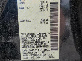 2015 Nissan Altima 2.5 S with VIN 1N4AL3AP9FC121051, listed as a Copart auction lot 52300955 with 237,937 mi miles and Salvage Title. Bid and sale history available at carsss.com. Image 14.