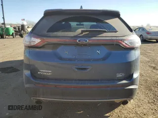 2018 Ford Edge SEL with VIN 2FMPK4J92JBC45696, listed as a Copart auction lot 87938425 with 54,295 mi miles and Salvage Title. Bid and sale history available at carsss.com. Image 6.