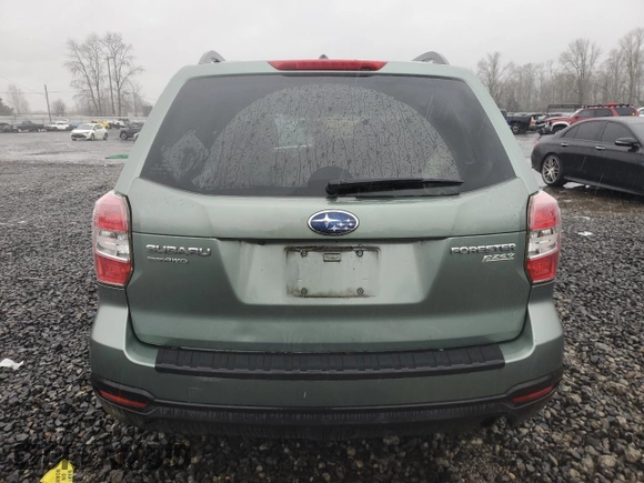 2015 Subaru Forester 2.5i Premium with VIN JF2SJADCXFH835051, listed as a Copart auction lot 43285395 with 137,774 mi miles and Salvage Title. Bid and sale history available at carsss.com. Image 6.