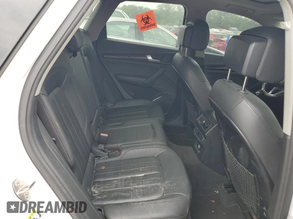 2020 Audi Q5 Premium with VIN WA1ANAFY4L2021302, listed as a Copart auction lot 59854845 with 126,753 mi miles and Clean title. Bid and sale history available at DreamBid. Image 11.