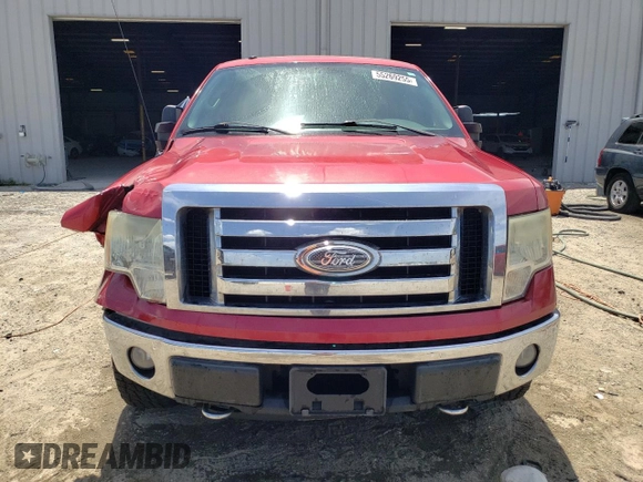 2010 Ford F-150 XL with VIN 1FTFW1EV6AFB25487, listed as a Copart auction lot 55269255 with 206,382 mi miles and Salvage Title. Bid and sale history available at DreamBid. Image 5.