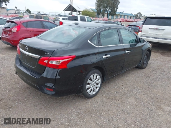 2017 Nissan Sentra S with VIN 3N1AB7APXHY216526, listed as a IAAI auction lot 42168636 with 202,451 mi miles and . Bid and sale history available at DreamBid. Image 4.