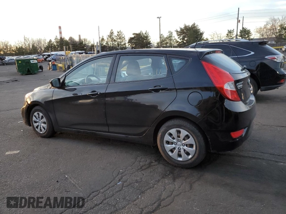 2017 Hyundai Accent SE with VIN KMHCT5AE6HU319236, listed as a Copart auction lot 50324515 with 133,426 mi miles and Salvage Title. Bid and sale history available at DreamBid. Image 2.