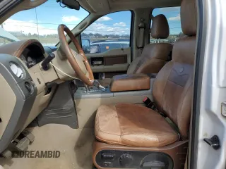 2008 Ford F-150 XLT with VIN 1FTPW14V38KC47084, listed as a Copart auction lot 49408145 with 106,547 mi miles and Salvage Title. Bid and sale history available at carsss.com. Image 7.
