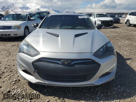 2014 Hyundai Genesis Coupe 3.8 Ultimate with VIN KMHHU6KJ9EU116129, listed as a Copart auction lot 48736775 with 118,779 mi miles and Salvage Title. Bid and sale history available at carsss.com. Image 5.