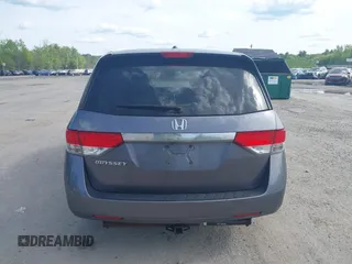 2015 Honda Odyssey EX-L z VIN 5FNRL5H69FB060423, wystawiony jako IAAI lot #42335707 z przebiegiem 175 770 mil mil oraz . Historia ofert i sprzedaży dostępna na DreamBid. Obrazek 16.