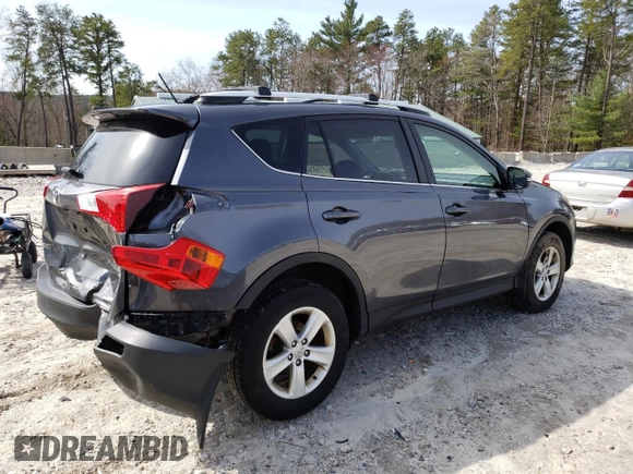 2013 Toyota RAV4 XLE with VIN JTMRFREV2DD039797, listed as a Copart auction lot 51380435 with 200,723 mi miles and Salvage Title. Bid and sale history available at carsss.com. Image 3.