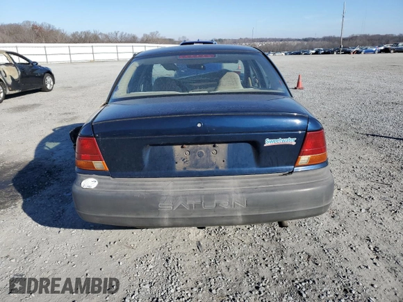 1997 Saturn SL with VIN 1G8ZH5289VZ297332, listed as a Copart auction lot 86266124 with 159,101 mi miles and Salvage Title. Bid and sale history available at carsss.com. Image 6.
