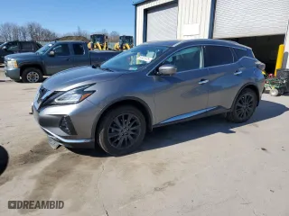 2023 Nissan Murano SL with VIN 5N1AZ2CS6PC105231, listed as a Copart auction lot 50920975 with 39,787 mi miles and Salvage Title. Bid and sale history available at carsss.com. Image 1.