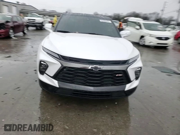 2025 Chevrolet Blazer RS with VIN 3GNKBERS0SS101529, listed as a Copart auction lot 85469464 with 8,093 mi miles and Salvage title. Bid and sale history available at DreamBid. Image 12.
