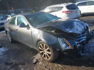 2008 Cadillac CTS AWD w/1SB with VIN 1G6DT57V080178898, listed as a IAAI auction lot 41032712 with 1 mi miles. Bid and sale history available at carsss.com. Image 1.