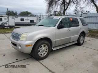 2003 Mercury Mountaineer Convenience with VIN 4M2ZU86K93UJ11852, listed as a Copart auction lot 89218085 with 241,814 mi miles and Salvage Title. Bid and sale history available at carsss.com. Image 1.