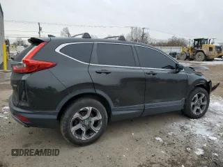 2018 Honda CR-V EX-L with VIN 7FARW2H81JE086115, listed as a Copart auction lot 44695265 with Not Provided miles and Salvage Title. Bid and sale history available at DreamBid. Image 3.