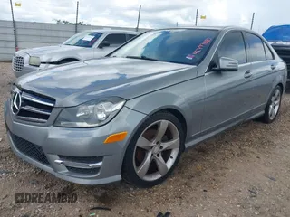 2014 Mercedes-Benz C 250 Sport with VIN WDDGF4HB7EA966475, listed as a IAAI auction lot 42777680 with 148,432 mi miles and . Bid and sale history available at DreamBid. Image 2.