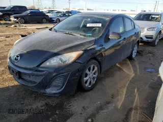 2010 Mazda 3 i Sport with VIN JM1BL1SF9A1276325, listed as a Copart auction lot 54973235 with 125,870 mi miles and Salvage title. Bid and sale history available at DreamBid. Image 1.