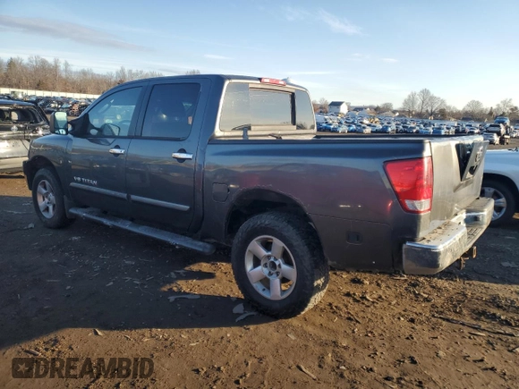 2007 Nissan Titan LE with VIN 1N6AA07B77N205916, listed as a Copart auction lot 43808455 with 146,433 mi miles and Clean title. Bid and sale history available at DreamBid. Image 2.