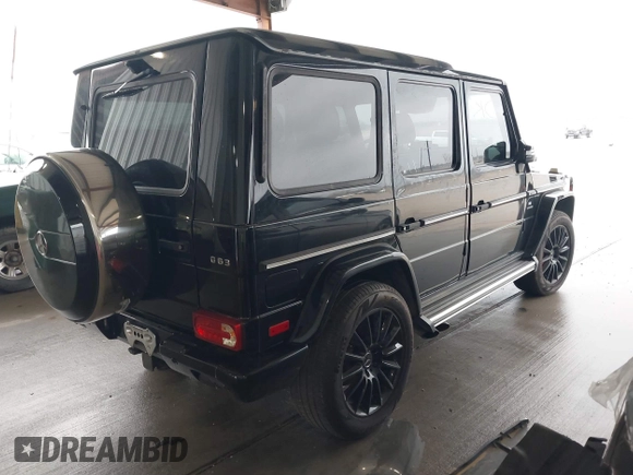 2017 Mercedes-Benz G-Class AMG G 63 with VIN WDCYC7DF4HX268189, listed as a IAAI auction lot 41467278 with 43,533 mi miles. Bid and sale history available at carsss.com. Image 4.