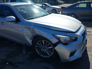 2020 Infiniti Q50 Luxe with VIN JN1EV7AR6LM256477, listed as a IAAI auction lot 40631166 with 89,908 mi miles and . Bid and sale history available at DreamBid. Image 19.