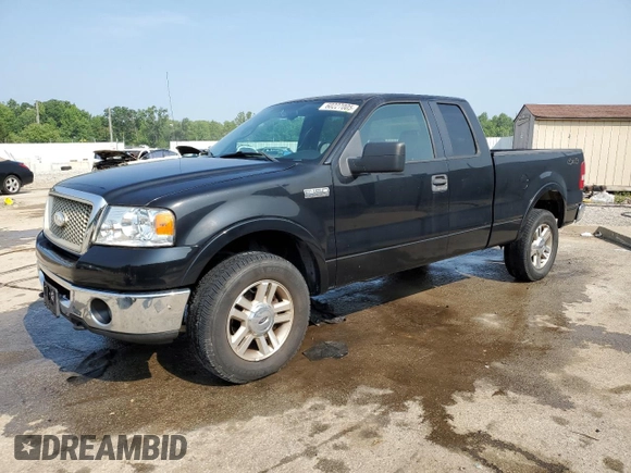 2006 Ford F-150 XLT with VIN 1FTPX14V76FB47864, listed as a Copart auction lot 60227005 with 185,824 mi miles and Salvage title. Bid and sale history available at DreamBid. Image 1.