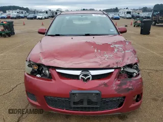 2006 Mazda 6 i with VIN 1YVFP80C565M57679, listed as a Copart auction lot 47411465 with 241,260 mi miles and Salvage Title. Bid and sale history available at carsss.com. Image 5.