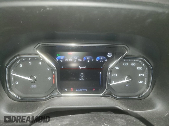 2021 GMC Yukon SLT with VIN 1GKS2BKD8MR414972, listed as a Copart auction lot 45839925 with 68,359 mi miles and Salvage Title. Bid and sale history available at carsss.com. Image 9.