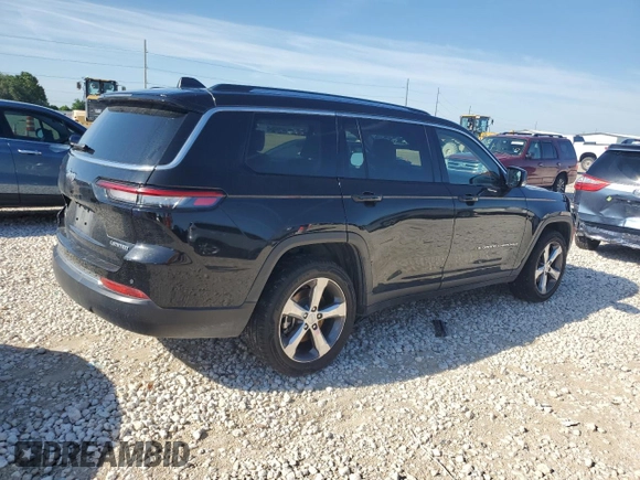 2021 Jeep Grand Cherokee Limited z VIN 1C4RJKBG4M8148511, wystawiony jako Copart lot #55332045 z przebiegiem 83 909 mil mil oraz Czysty tytuł • Clean title. Historia ofert i sprzedaży dostępna na DreamBid. Obrazek 3.