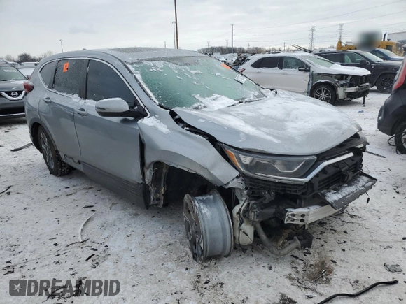 2020 Honda CR-V EX-L with VIN 7FARW1H86LE017319, listed as a Copart auction lot 42170375 with 0 mi miles and Salvage Title. Bid and sale history available at carsss.com. Image 4.