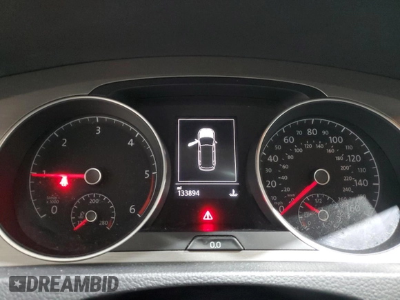 2015 Volkswagen Golf SportWagen TDI SE with VIN 3VWCA7AU0FM501705, listed as a Copart auction lot 48481995 with 133,894 mi miles and Salvage Title. Bid and sale history available at carsss.com. Image 9.