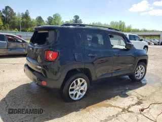 2017 Jeep Renegade Altitude with VIN ZACCJBBB3HPF80404, listed as a Copart auction lot 52114865 with 155,068 mi miles and Salvage title. Bid and sale history available at DreamBid. Image 3.