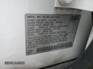 2017 Audi Q7 Premium Plus with VIN WA1LAAF76HD018067, listed as a Copart auction lot 47616985 with 138,717 mi miles and Salvage title. Bid and sale history available at DreamBid. Image 14.