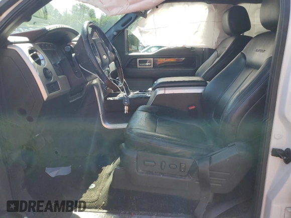 2013 Ford F-150 XL with VIN 1FTFW1ETXDFC95631, listed as a Copart auction lot 60252685 with 136,427 mi miles and Salvage title. Bid and sale history available at DreamBid. Image 7.