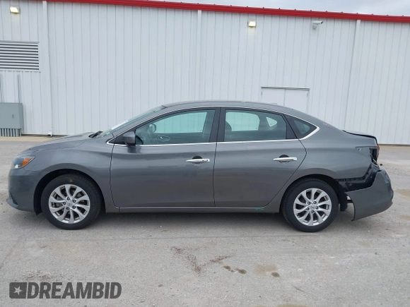 2019 Nissan Sentra SV with VIN 3N1AB7AP0KY393710, listed as a IAAI auction lot 42077504 with 46,445 mi miles and . Bid and sale history available at DreamBid. Image 15.