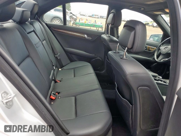 2011 Mercedes-Benz C 350 Sport with VIN WDDGF5GB3BR165689, listed as a Copart auction lot 58238945 with 131,224 mi miles and Salvage title. Bid and sale history available at DreamBid. Image 10.