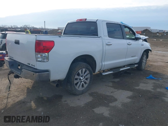 2012 Toyota Tundra 4WD Truck LTD with VIN 5TFHW5F15CX263868, listed as a IAAI auction lot 41669970 with 249,961 mi miles. Bid and sale history available at carsss.com. Image 4.
