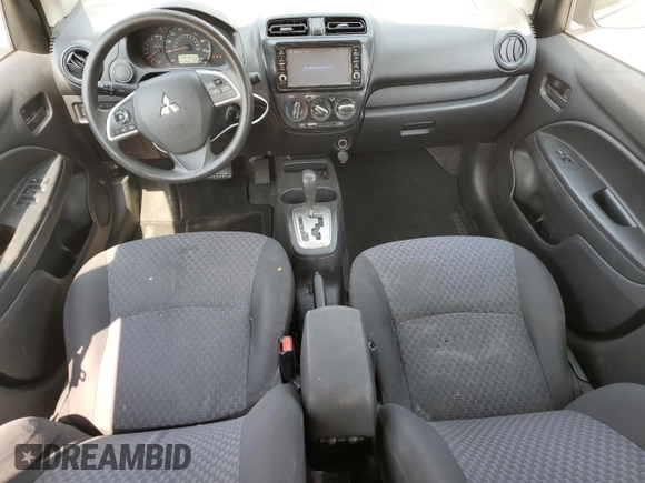2019 Mitsubishi Mirage ES z VIN ML32A3HJ3KH005396, wystawiony jako Copart lot #59744395 z przebiegiem 88 848 mil mil oraz Szkoda całkowita • Salvage title. Historia ofert i sprzedaży dostępna na DreamBid. Obrazek 8.