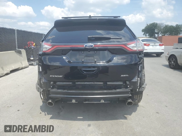 2016 Ford Edge SEL z VIN 2FMPK3J8XGBB17409, wystawiony jako Copart lot #57434045 z przebiegiem 139 645 mil mil oraz Szkody całkowita. Historia ofert i sprzedaży dostępna na DreamBid. Obrazek 6.