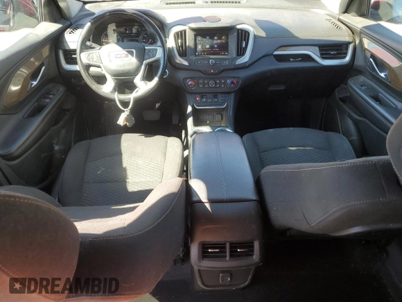 2018 GMC Terrain SLE with VIN 3GKALMEV5JL334315, listed as a Copart auction lot 49848485 with 91,302 mi miles and Salvage Title. Bid and sale history available at carsss.com. Image 8.